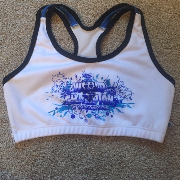 cheer athletics sports bra