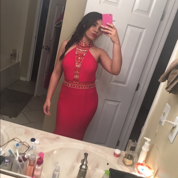 Beaded prom dress - Picture 1 of 1