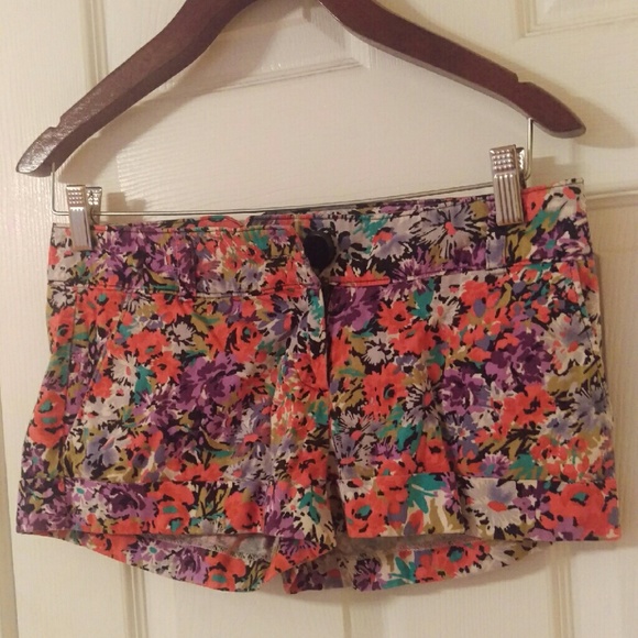 Forever 21 Pants - Floral Print Shorts