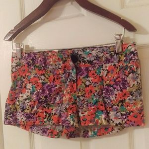 Floral Print Shorts