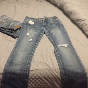 Boot leg jeans