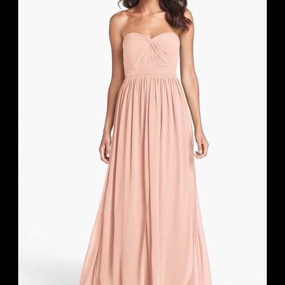 Jenny yoo Aidan dress blush size 6