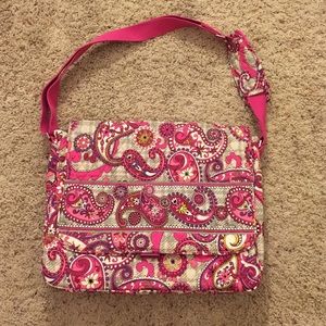 Vera Bradley Laptop Messenger Crossbody Bag