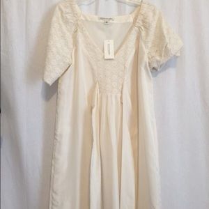 Banana Republic Off white size 2 dress