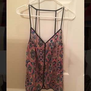 Vestique print tank top L