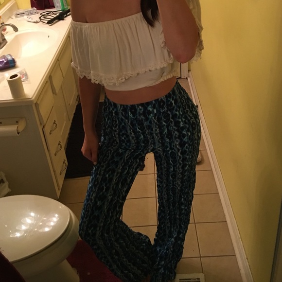 Flowy Blue Pants
