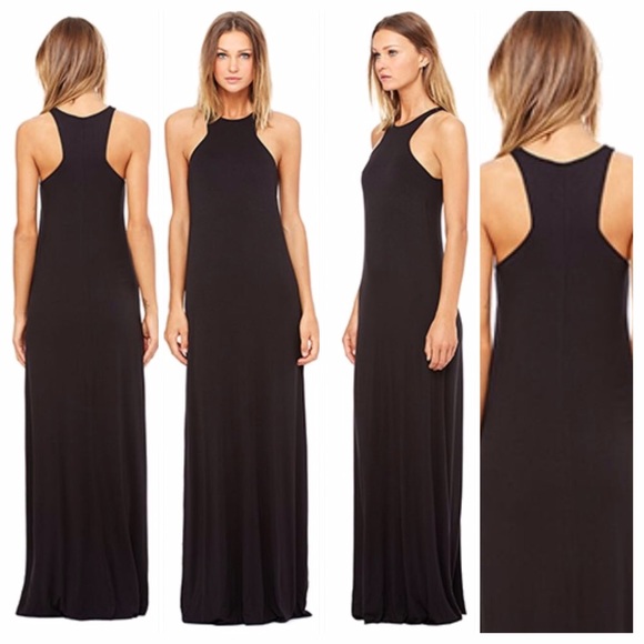 bella luxx maxi dress Bella Luxx Pinstripe Maxi Dress Size Small