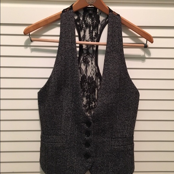 Lace vest