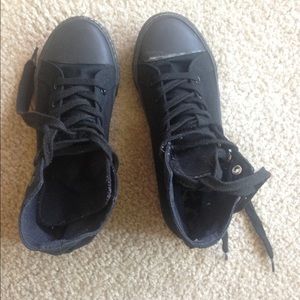Black shoes
