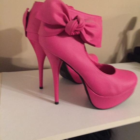 Pink heels