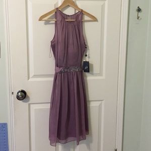 Adrianna Papell Chiffon Dress with sash
