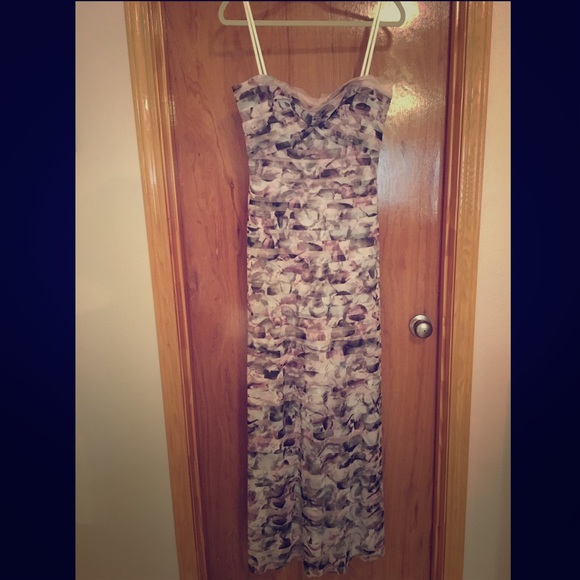 Medium BCBGMAXAZRIA strapless gown