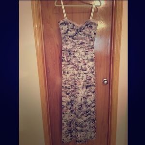 Medium BCBGMAXAZRIA strapless gown