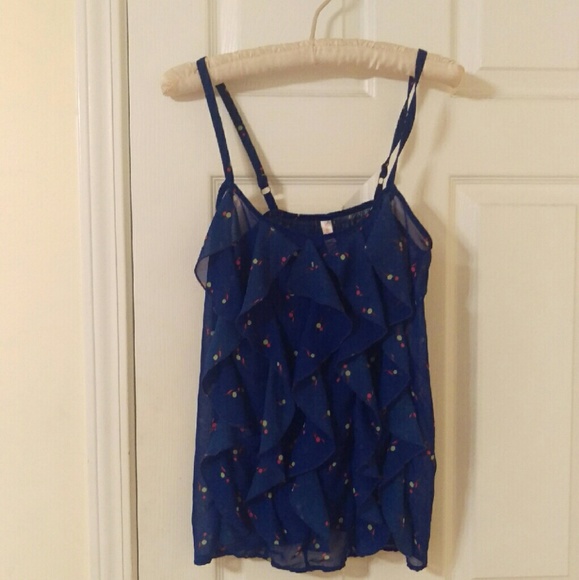 Blue Tank Top
