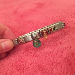 Italian Link Charm Bracelet