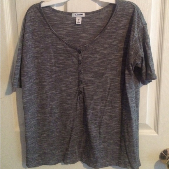 Old Navy black and white stripped top