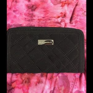Vera Bradley Microfiber Zip around wallet
