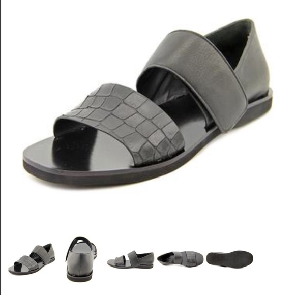 Vince Women's 'Salina' Leather Sandals - Picture 1 of 6