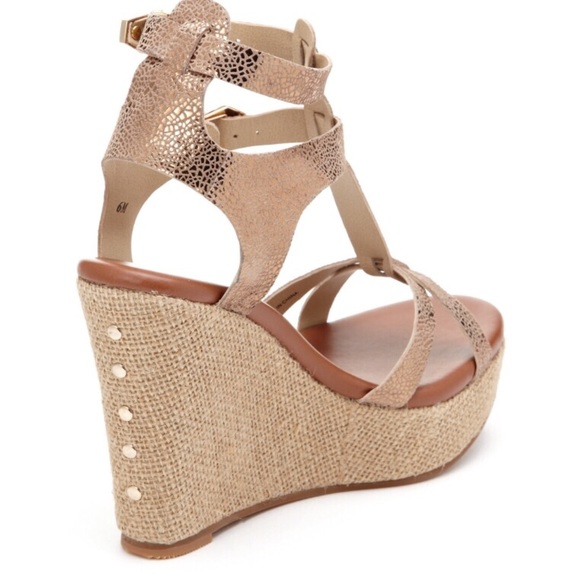 Matt Bernson Wedge Sandals Multiple sizes - Picture 2 of 4