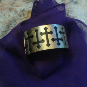 Cross Cuff bracelet