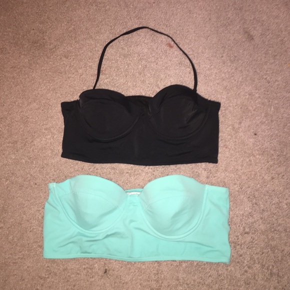 2 bikini tops