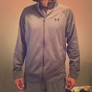 Under armor zip up men's sweater