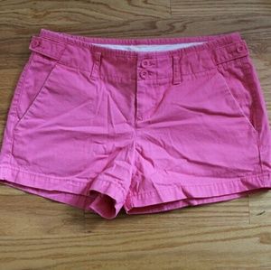 Gap pink favorite chino shorts size 6