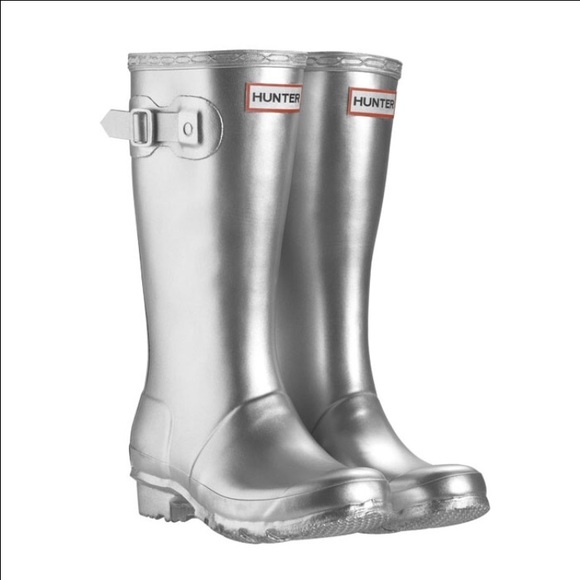 Silver Hunter Boots