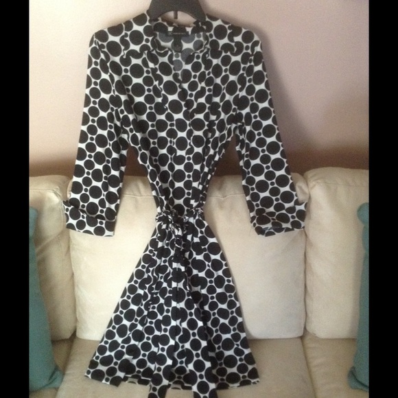 INC polka dot dress