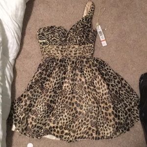 Leopard print dress