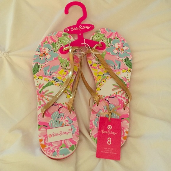 Lilly Pulitzer for Target Flip Flops