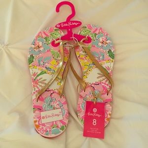 Lilly Pulitzer for Target Flip Flops