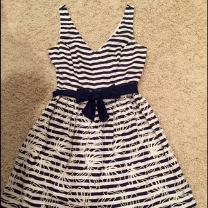 Lily Pulitzer Stripped Bow Dress