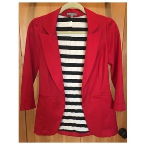 Charlotte Russe Red Blazer. Size Small.