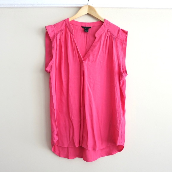 HAPPY 4th SALE Pink H&M sleeveless silky blouse