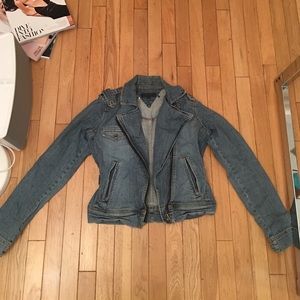 Denim Biker Jacket - Stretch Denim/ Tommy Hilfiger