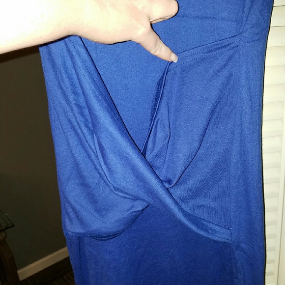 Blue bandage dress - Picture 2 of 2