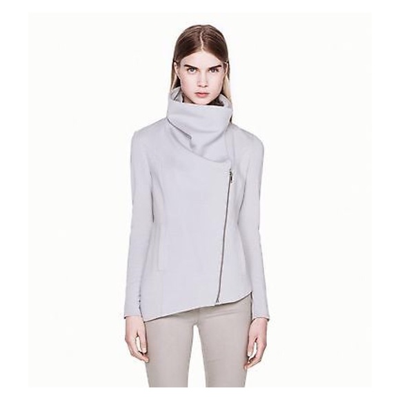 Helmut Lang Sweaters - Helmut Lang Villous Sweatshirt Zip Jacket - Medium