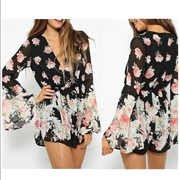 Floral romper