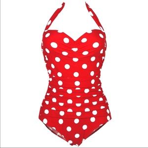 Polka Dot Swim Suit