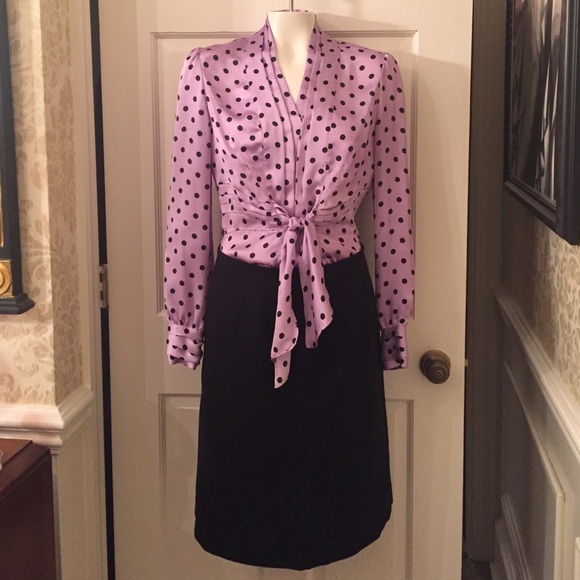 Polka Dot Jones NY Blouse