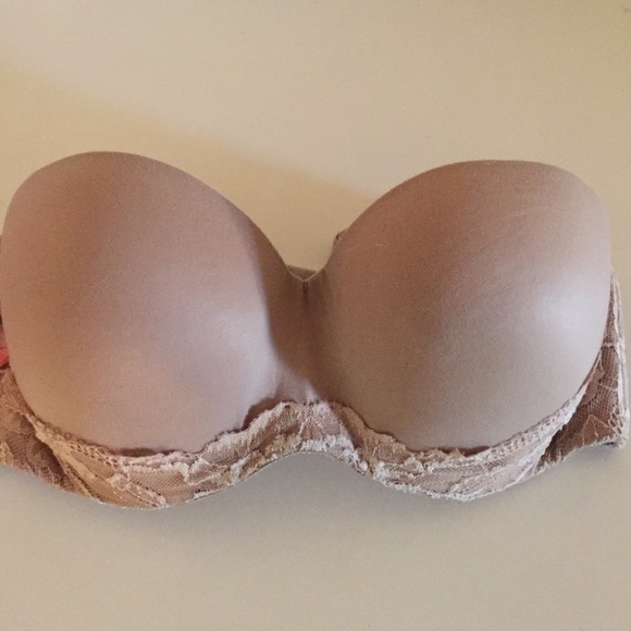 Victoria Secret Nude Convertible Bra 34DD