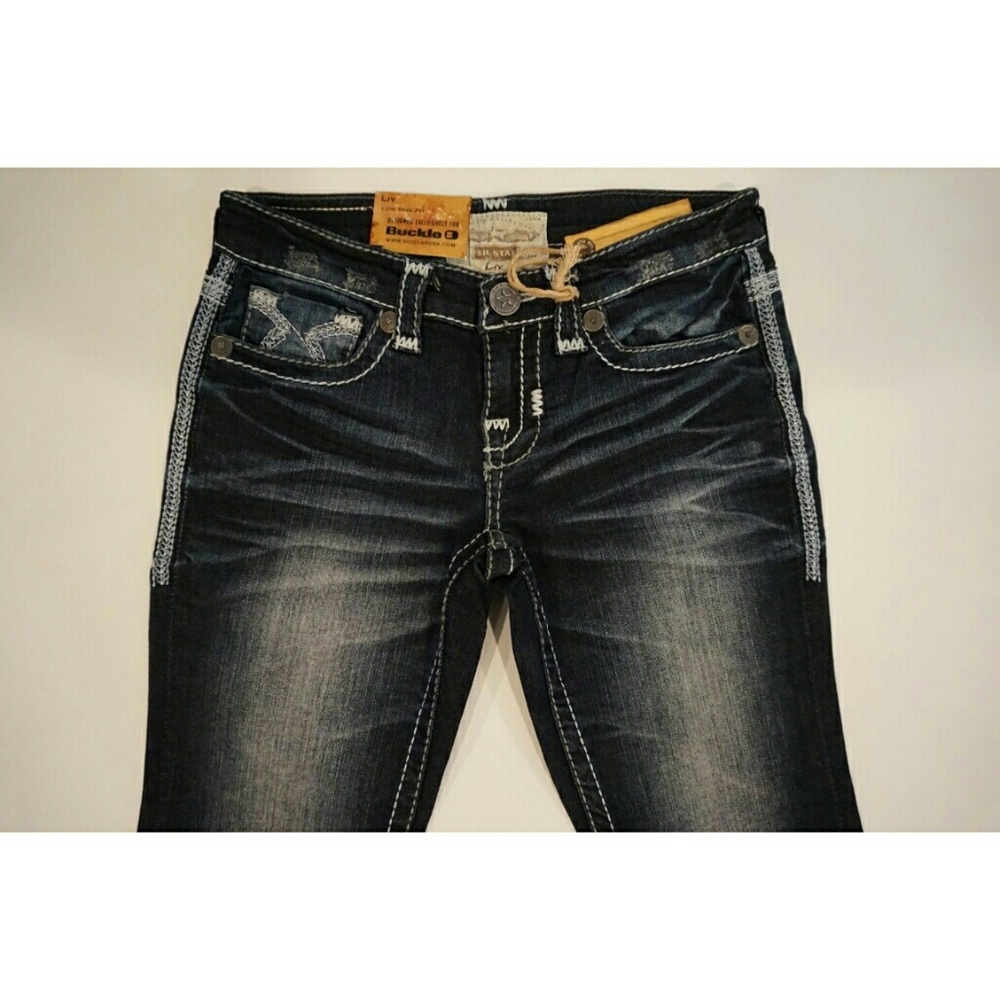 NWT Big Star Vintage Liv Low Rise Boot Cut Jeans - Picture 4 of 8