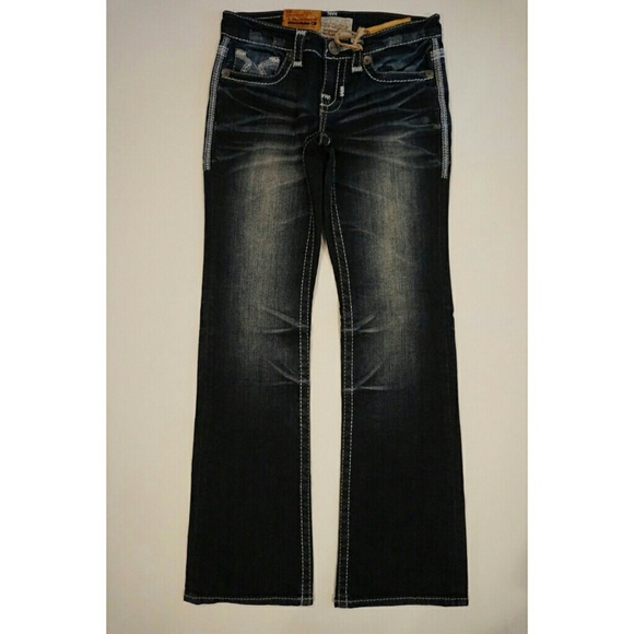 NWT Big Star Vintage Liv Low Rise Boot Cut Jeans - Picture 5 of 8