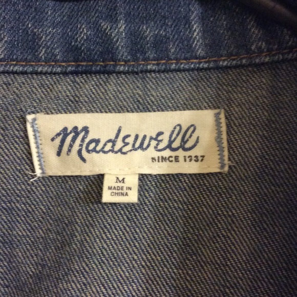 Madewell Jean Jacket - Picture 2 of 3