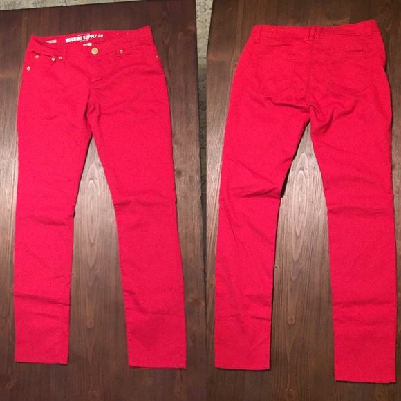 Red skinny Jeans