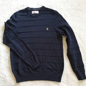 Cozy navy blue sweater