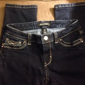 White House Black Market crop leg jeans