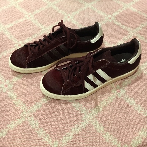 Adidas sneakers. Real cow fur- made in Italy