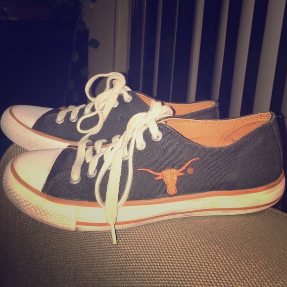 Longhorn Converse Style Shoe